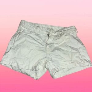 Women's White Shorts